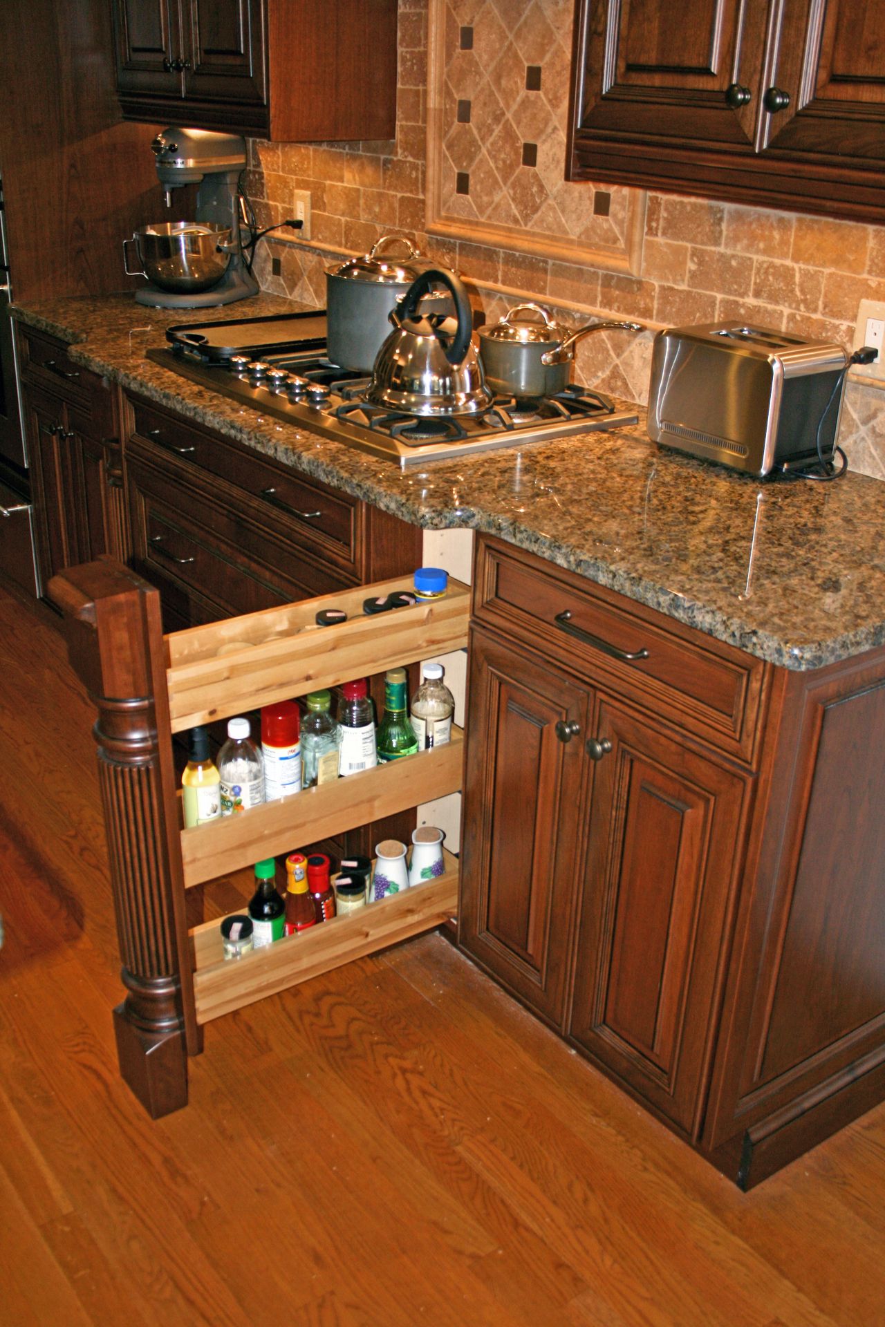 Pull-Out Spice Rack